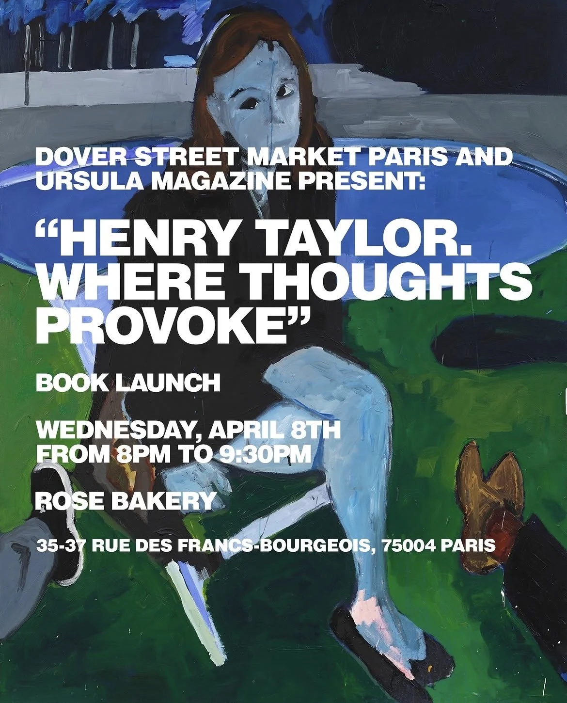 WHO KNEW I WOULD PAINT YOU BLUE