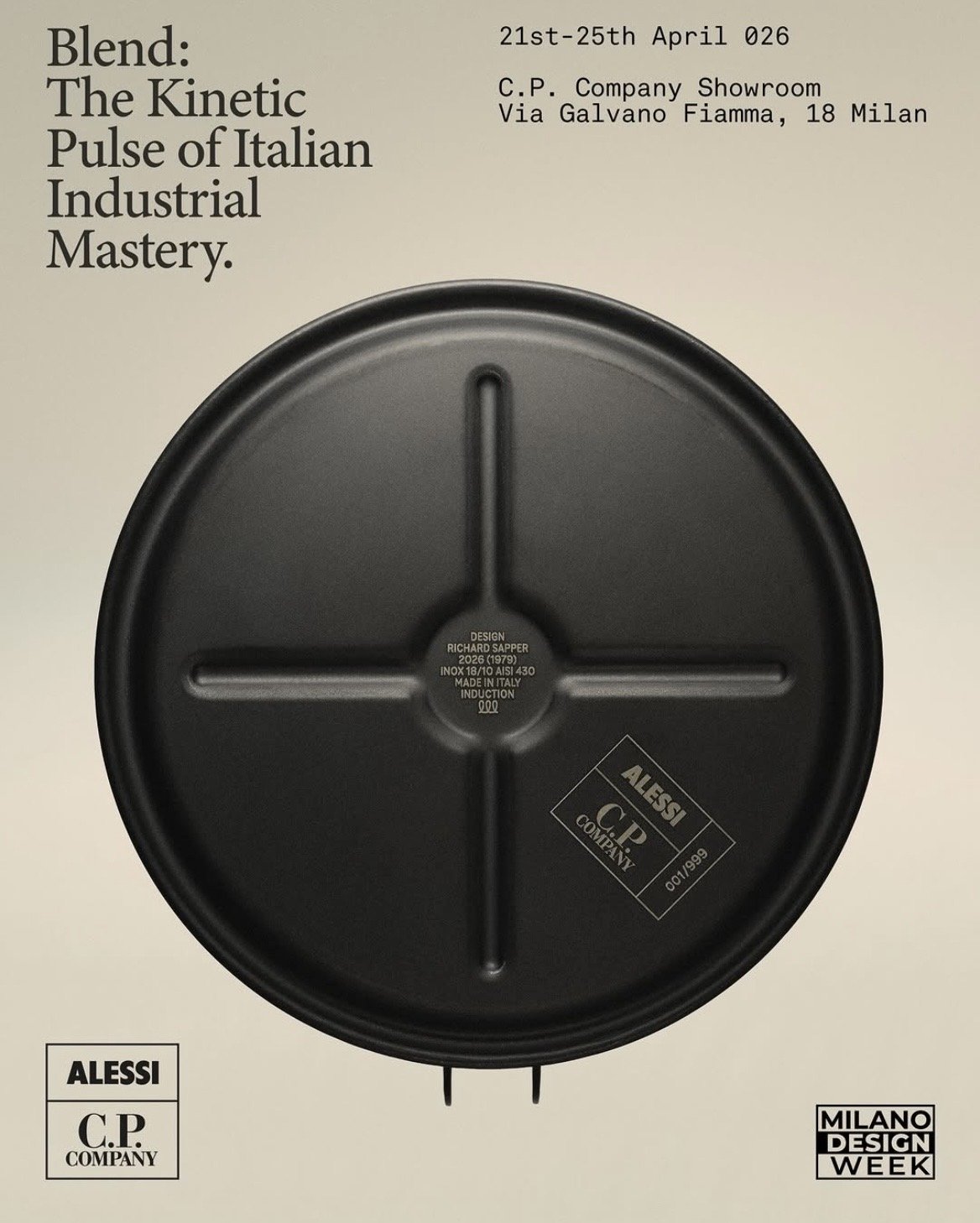 Blend : The Kinetic Pulse of Italian Industrial Mastery