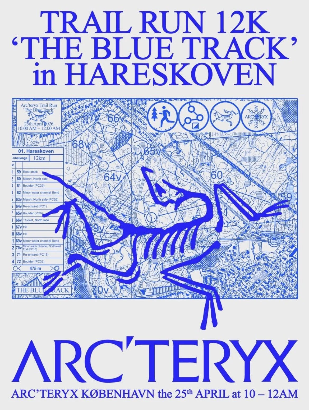 The Blue Track in Hareskoven