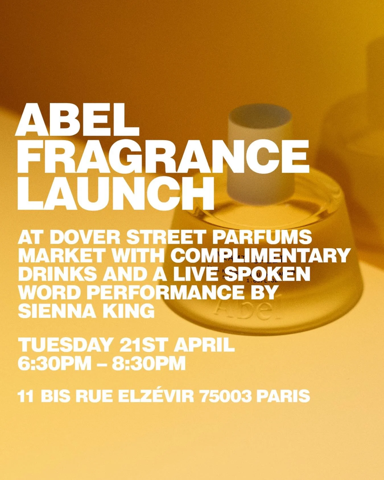 Abel Fragrance Launch at Dover Street Parfums Market