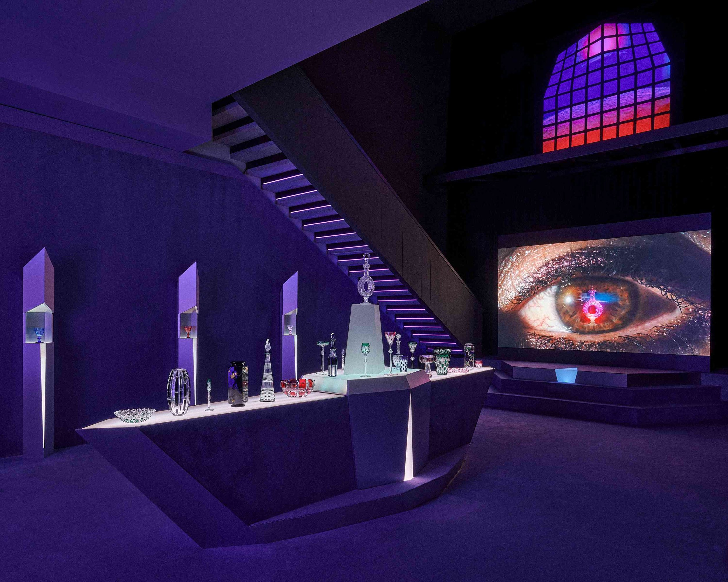 'Crystal Crypt' by Emmanuelle Luciani for Baccarat