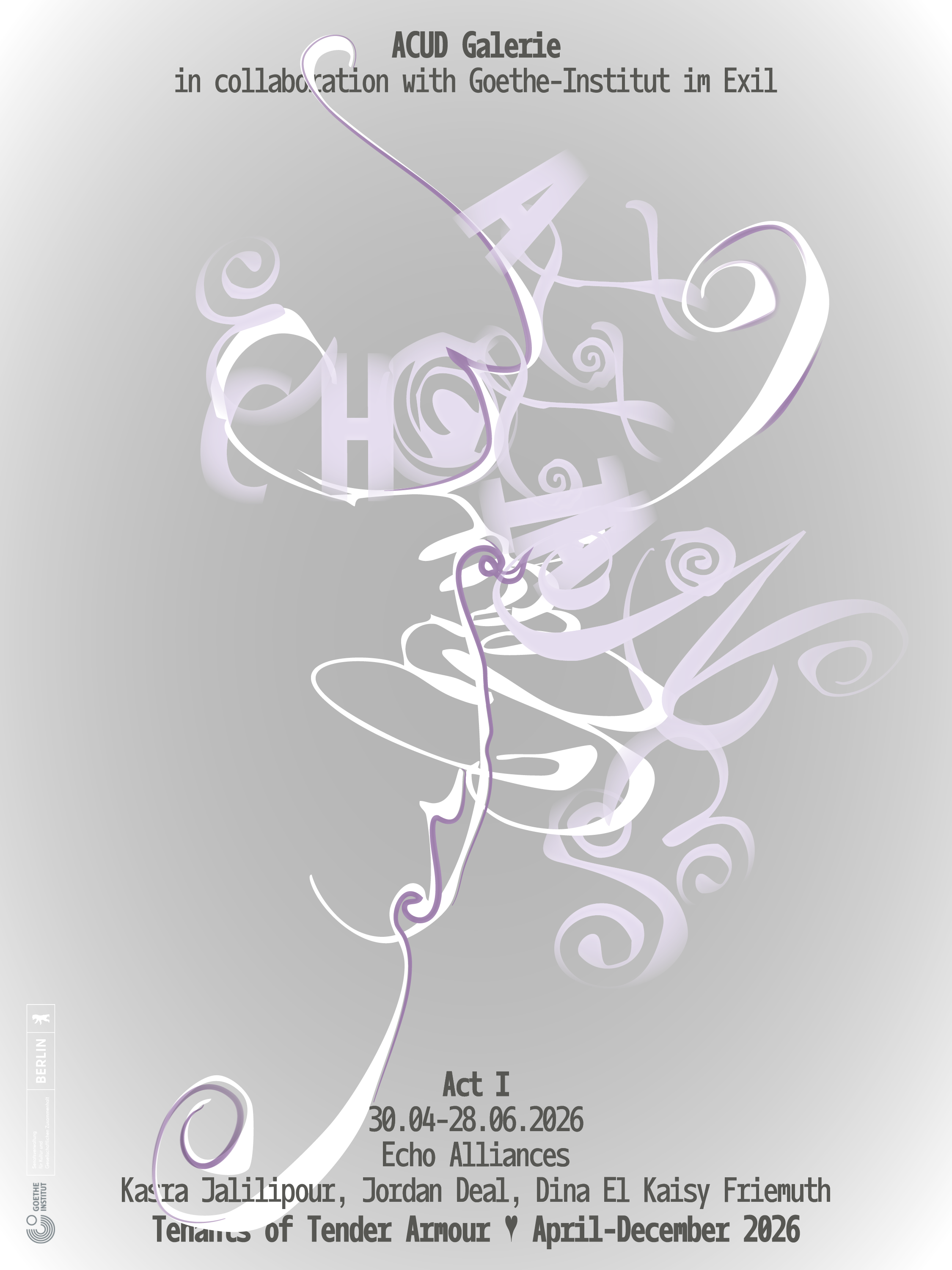 ACUD Galerie presents Echo Alliances Act I