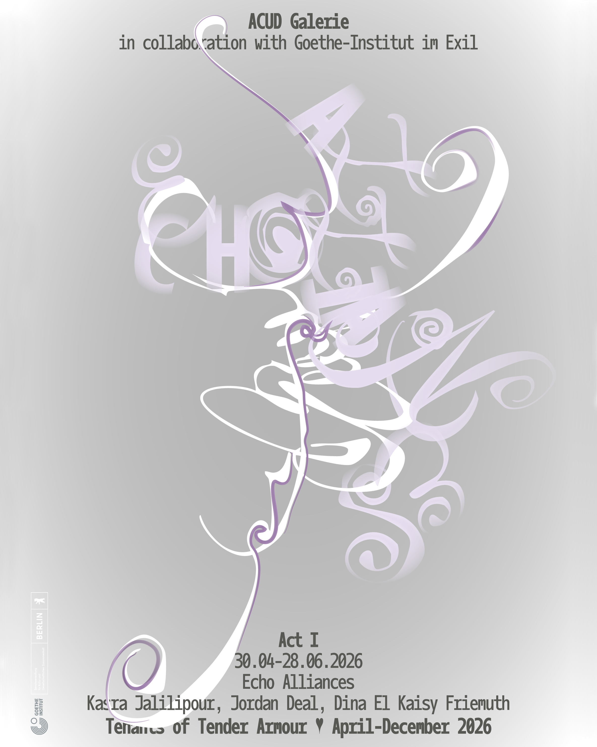 ACUD Galerie presents Echo Alliances Act I