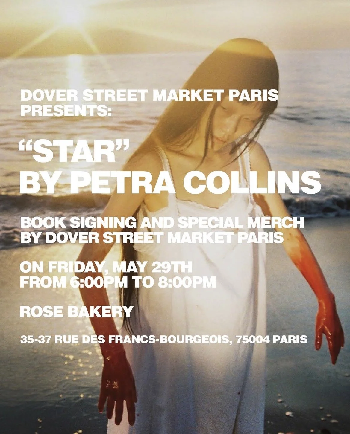‘STAR’ by Petra Collins at Dover Street Market Paris