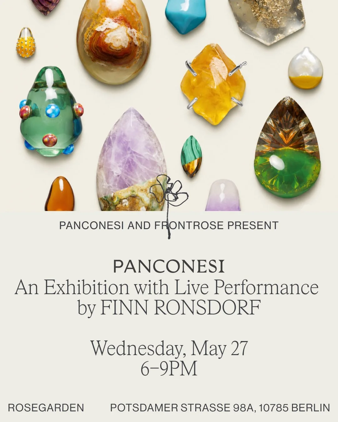 Panconesi Exhibition with Finn Ronsdorf in Berlin