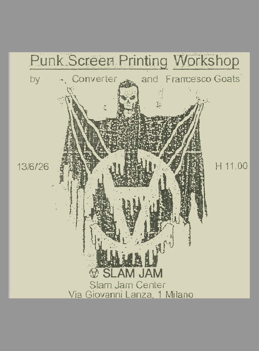 Punk screen printing workshop