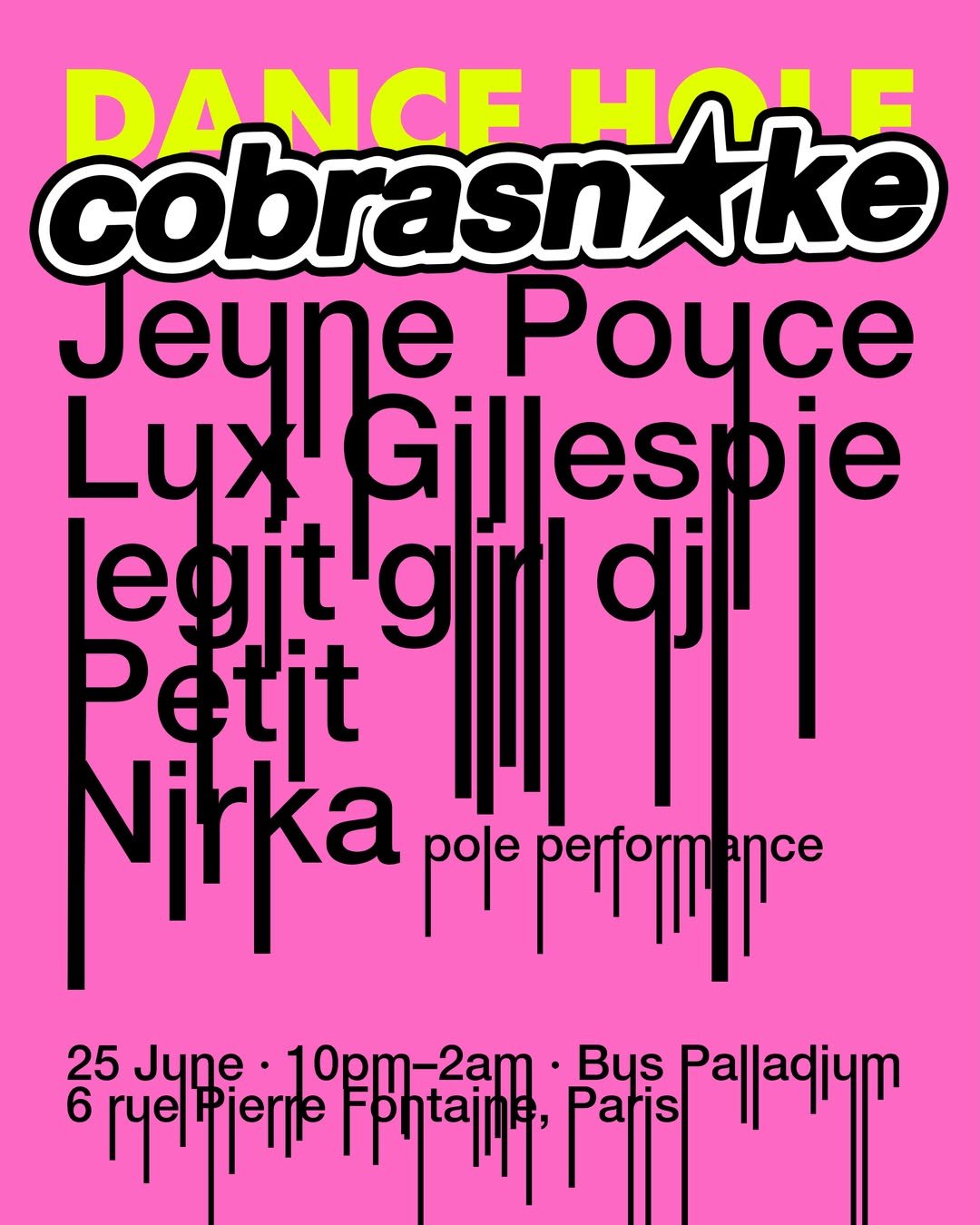 Dancehole x Cobrasnake