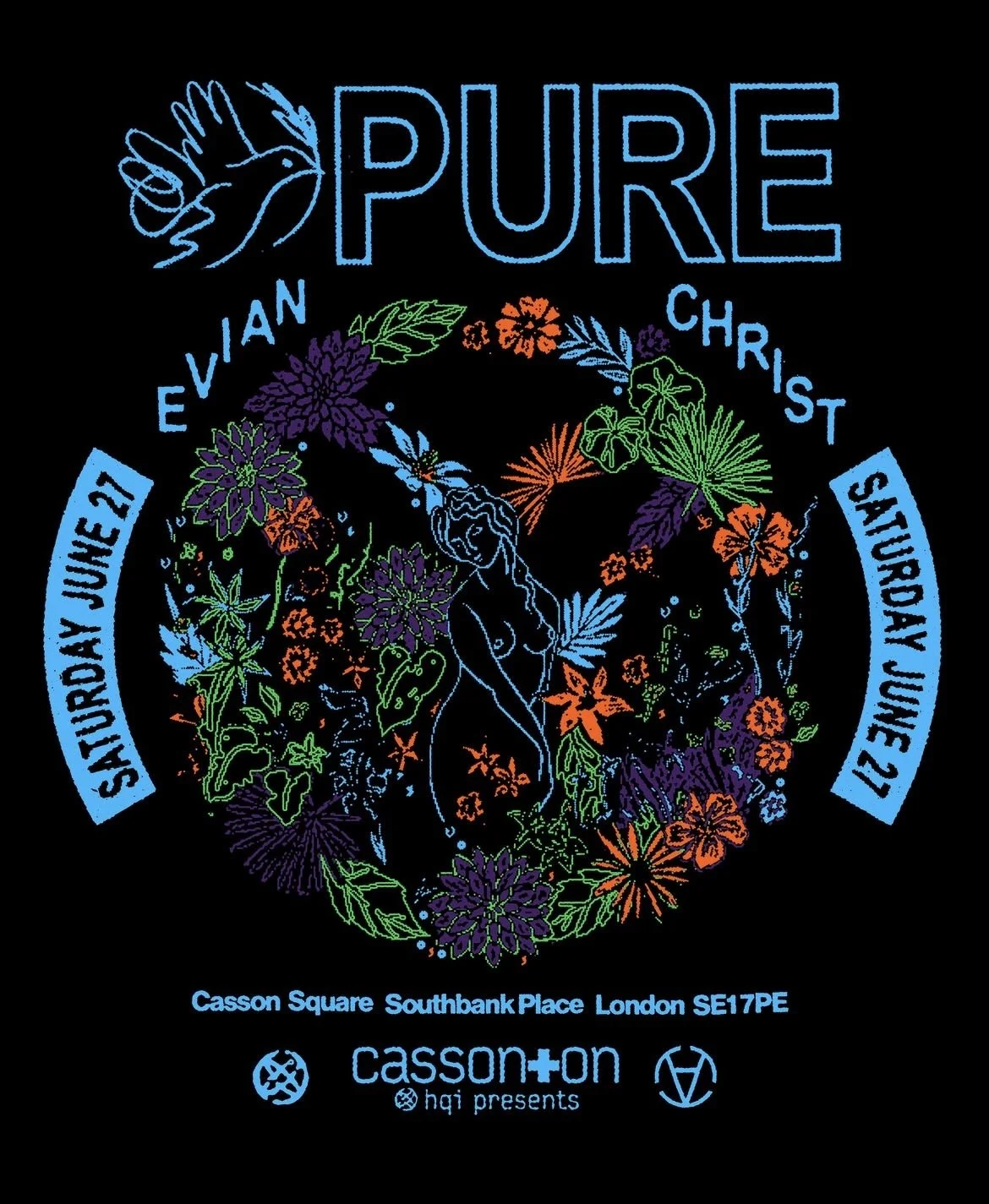 Pure presents Evian Christ