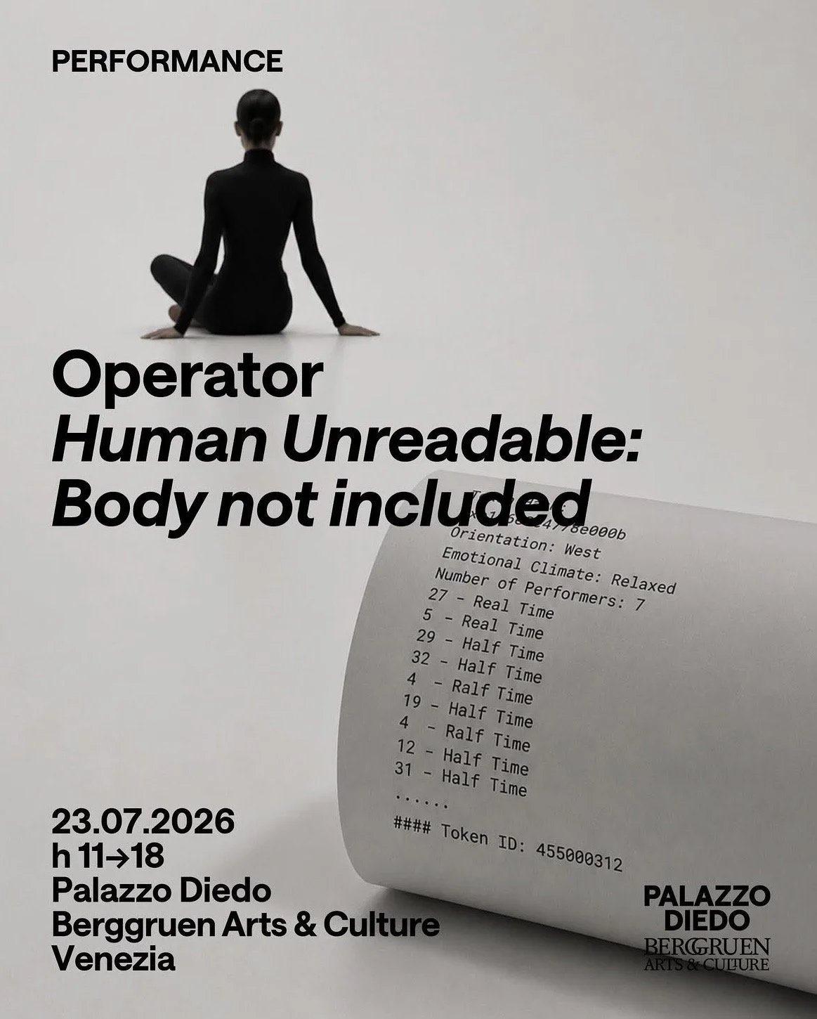 Human Unreadable: Body Not Included