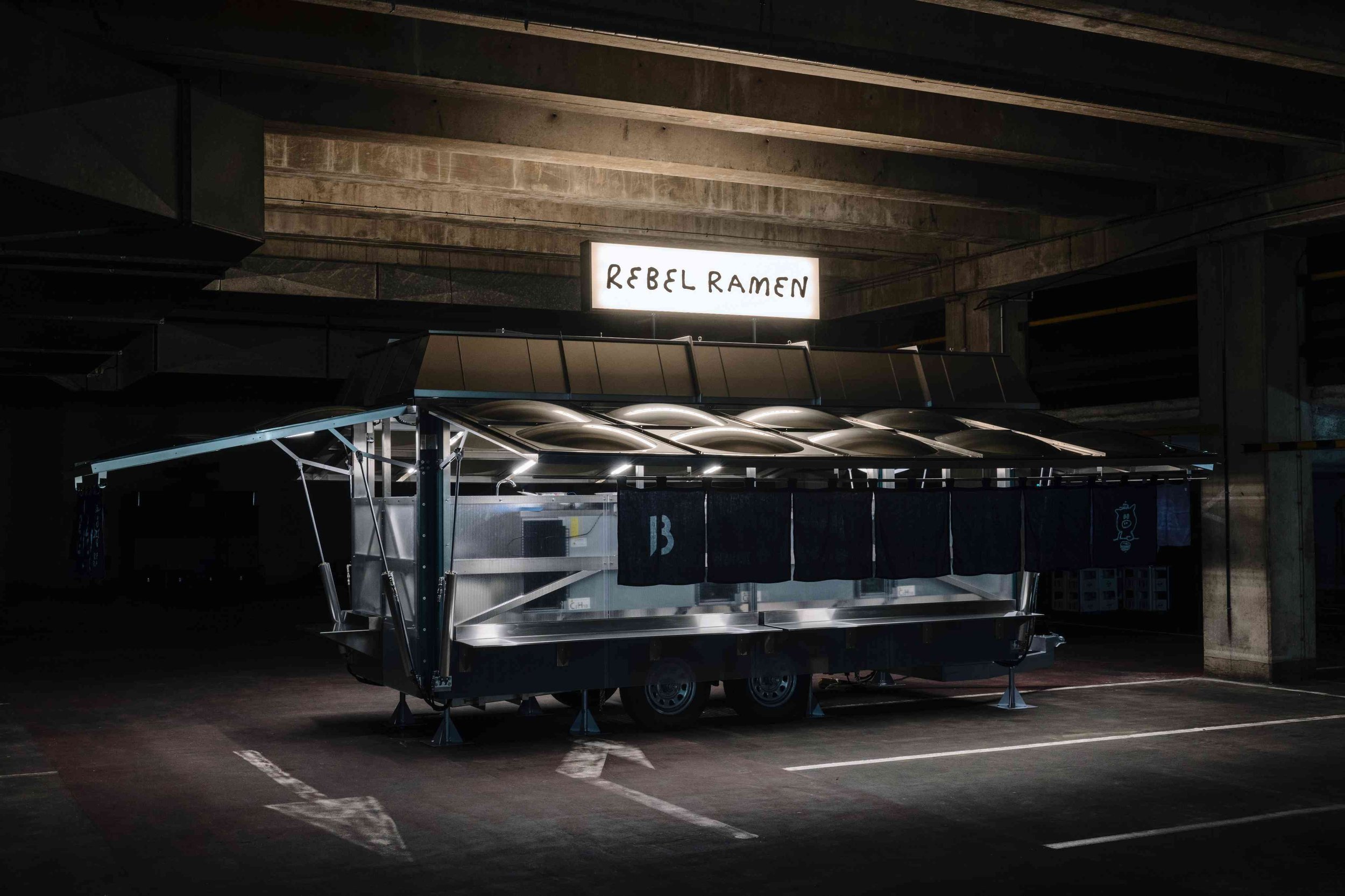 TOKYO BURNSIDE Brings REBEL RAMEN to Paris, with a Yatai by Willo Perron