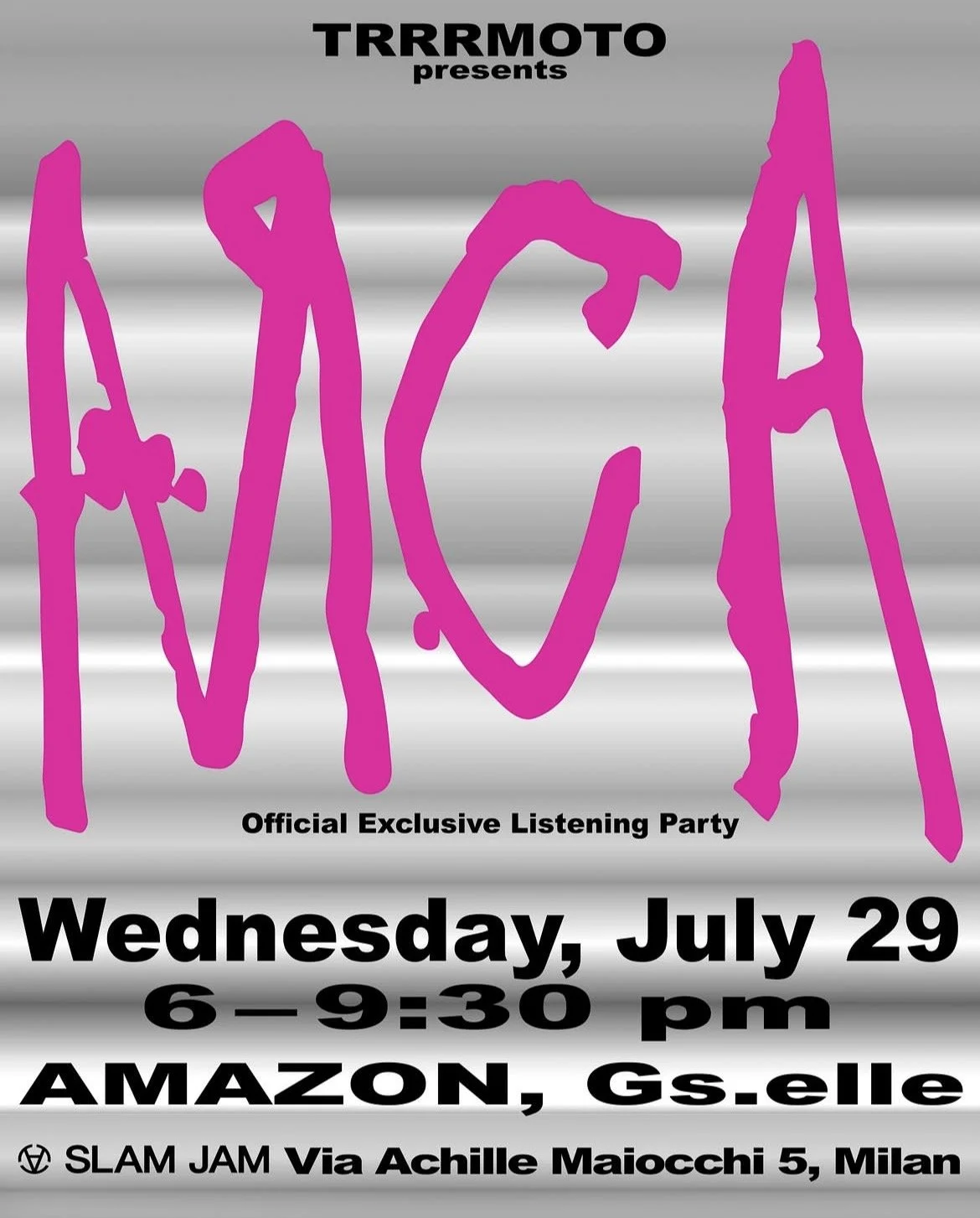 TRRRMOTO x Arca: XXXXX Listening Party