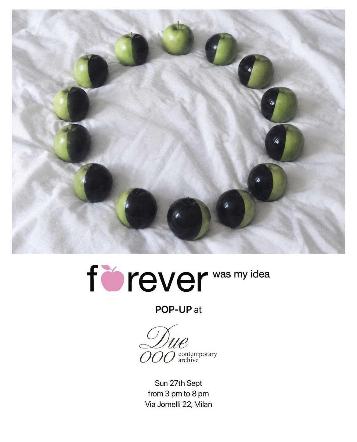 Forever Was My Idea Pop Up