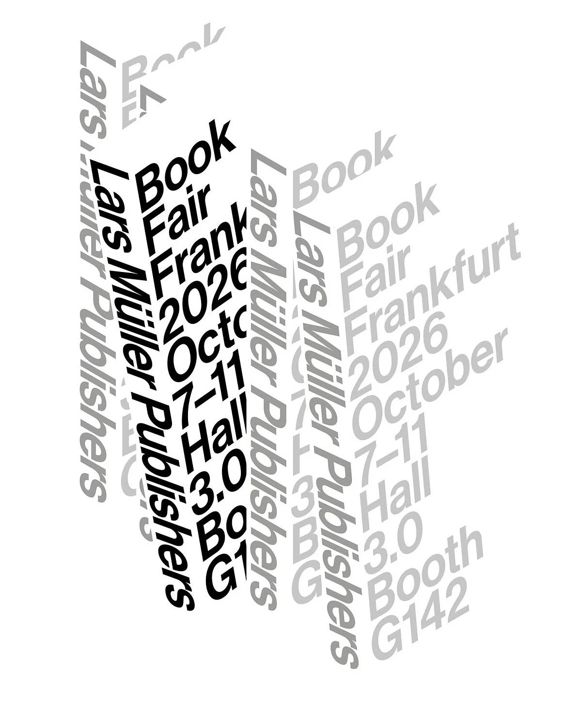 Lars Müller Publishers at Frankfurt Book Fair