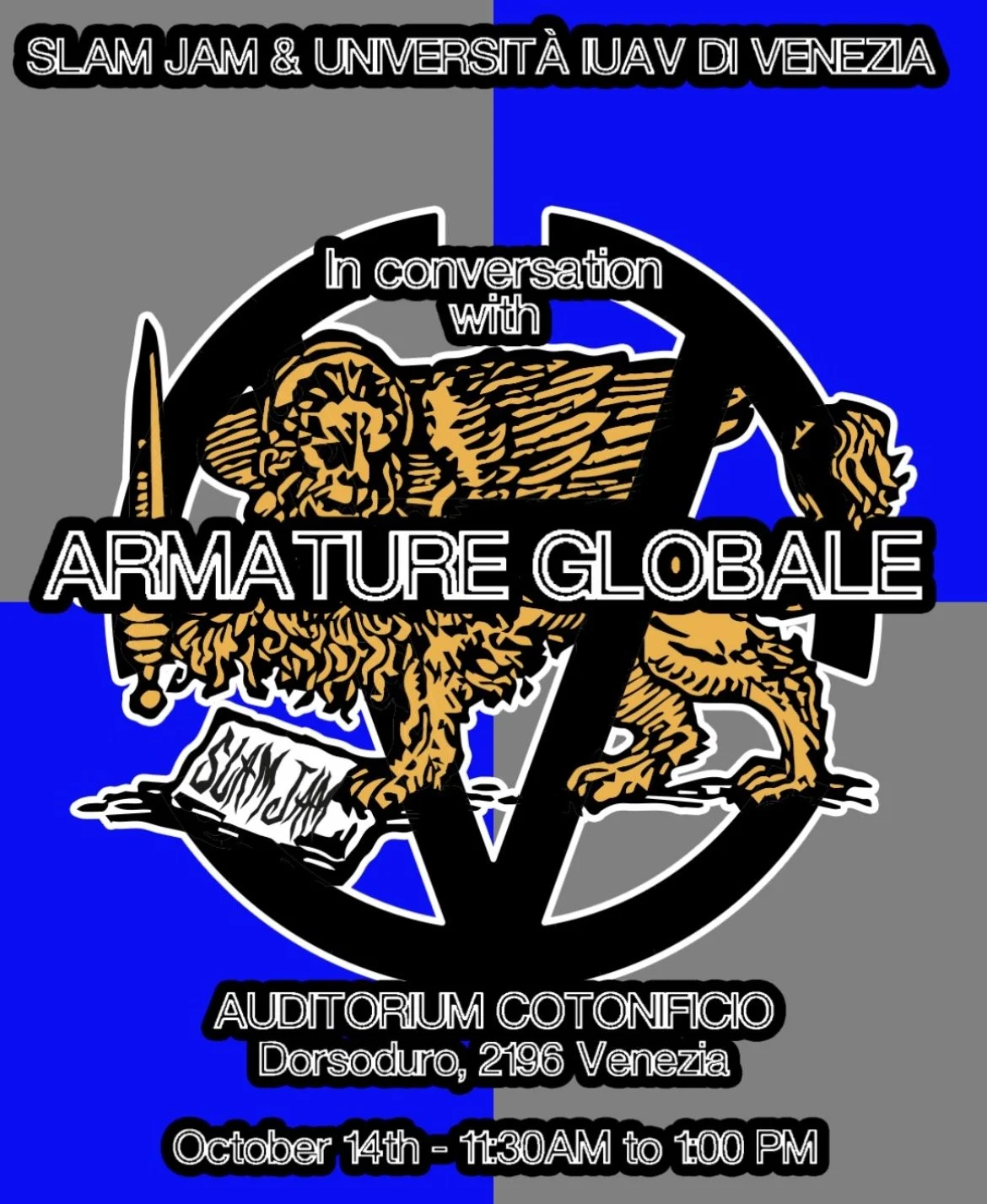 Slam Jam and Università IUAV di Venezia in conversation with Armature Globale