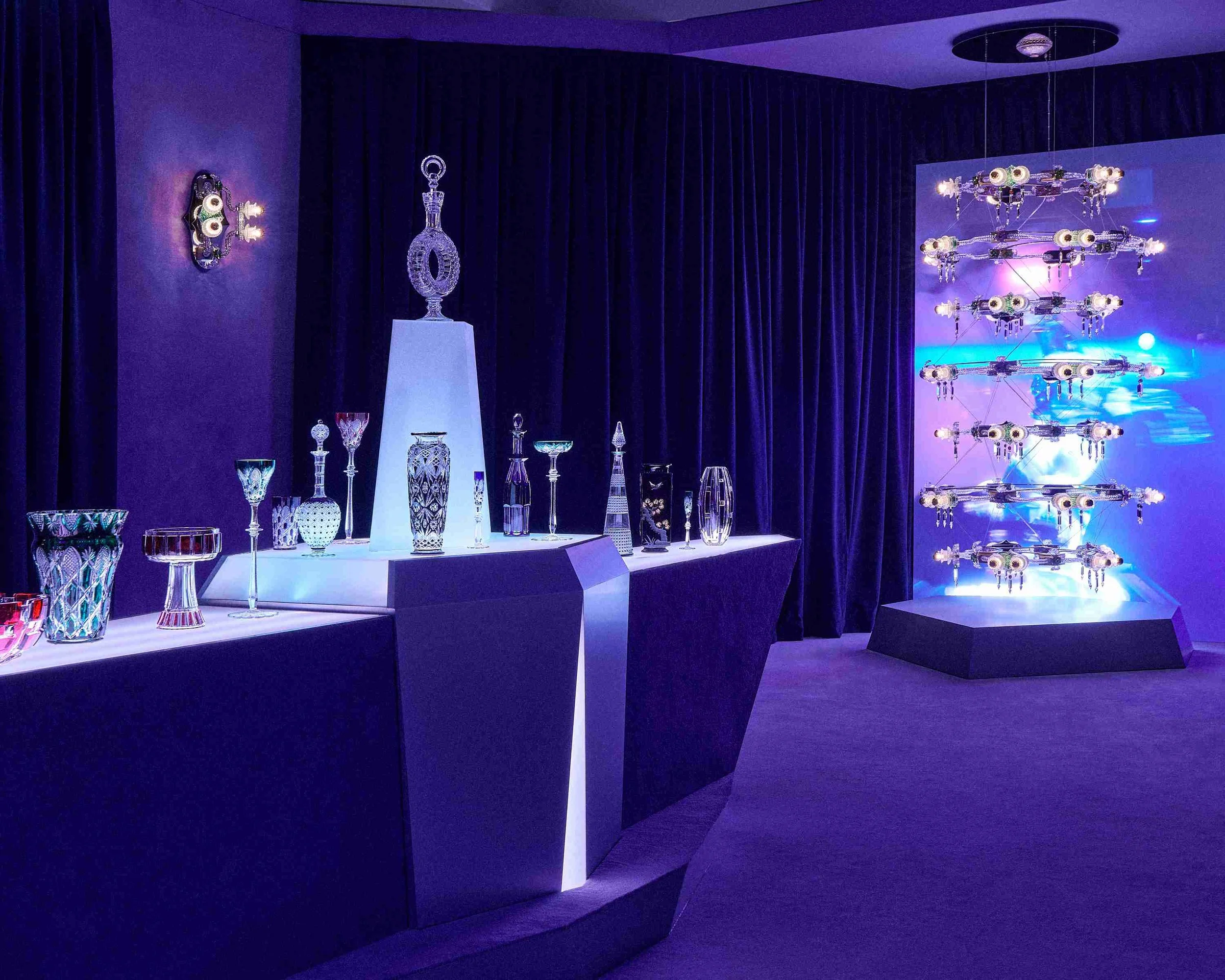 'Crystal Crypt' by Emmanuelle Luciani for Baccarat - COEVAL Magazine