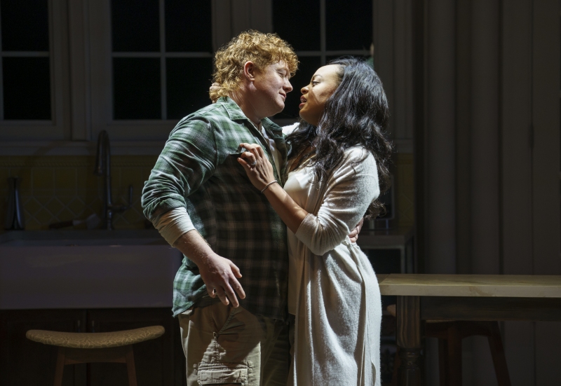 With Becca Blackwell as Diane. Photo credit: Joan Marcus.