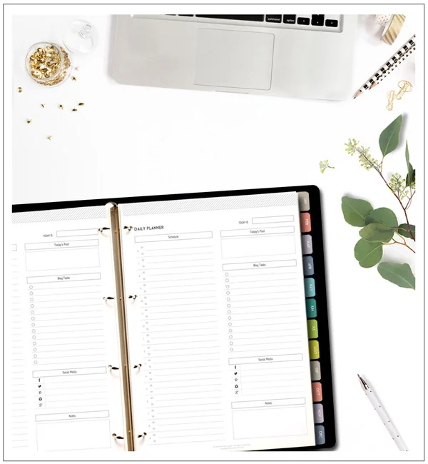 Printable Blog Planner 2019 • A4/Letter size