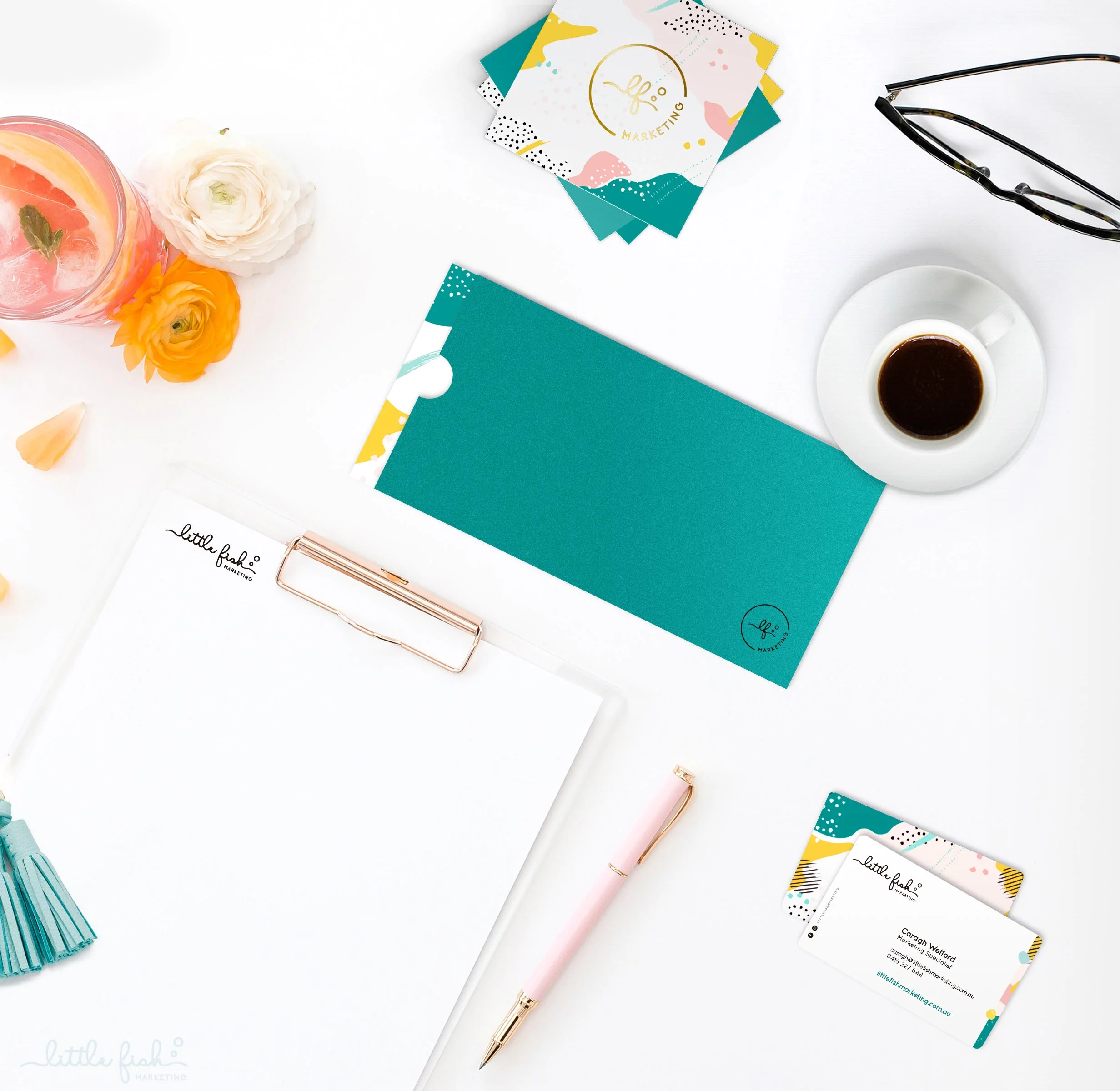 LITTLE FISH MARKETING Business Stationery • Website Design COMING SOON…