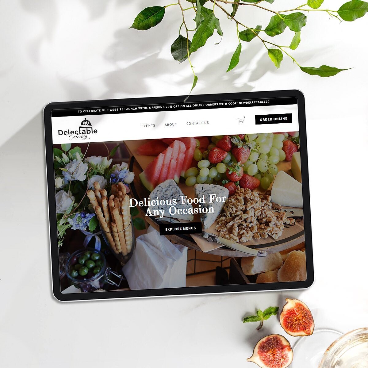 NEW IN PORTFOLIO - Delectable Catering website and online store
www.delectablecatering.com.au 
.
Thank you Louisa for being the client that any designer would love to have. Working with you has been amazing!