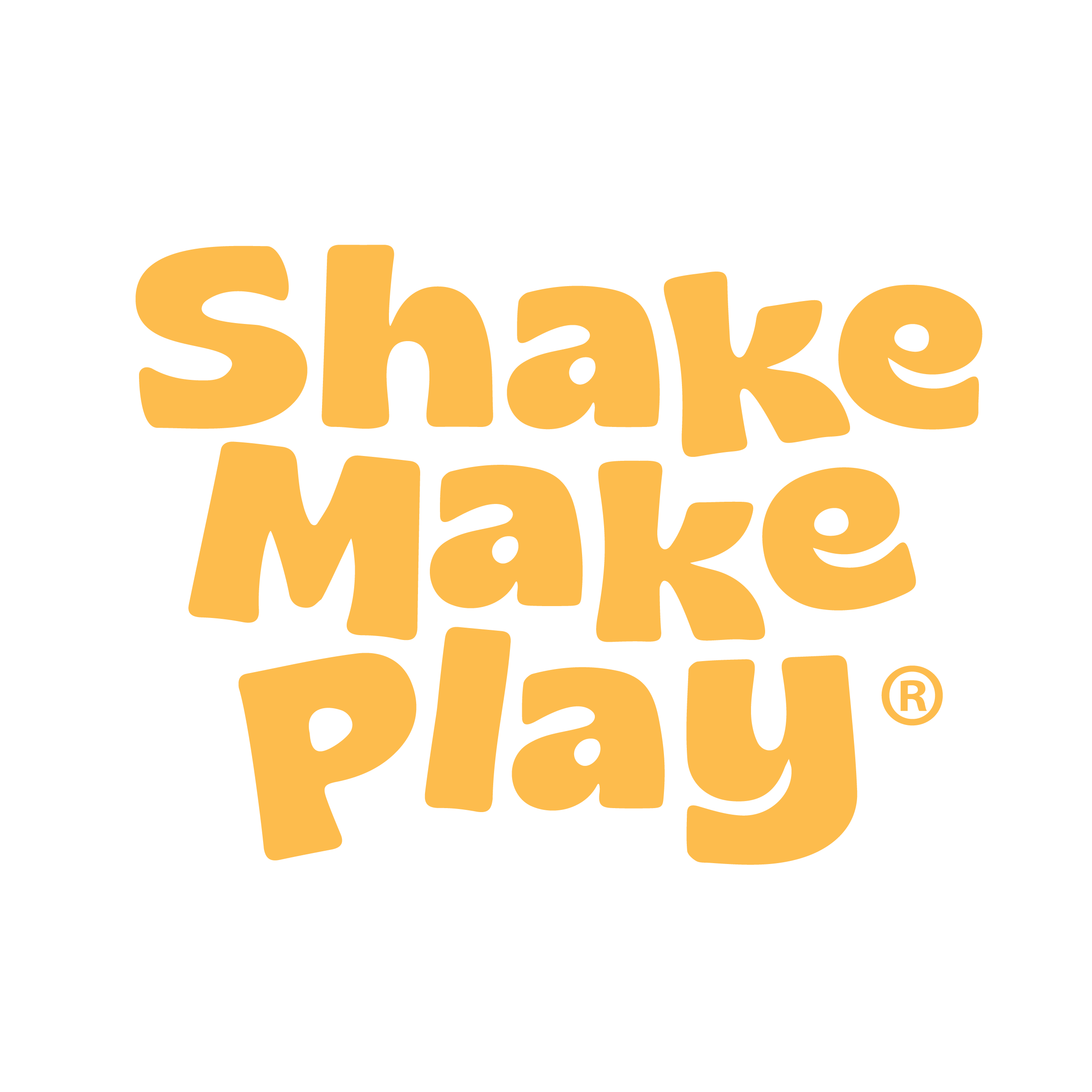 Shake Make Play Orange logo