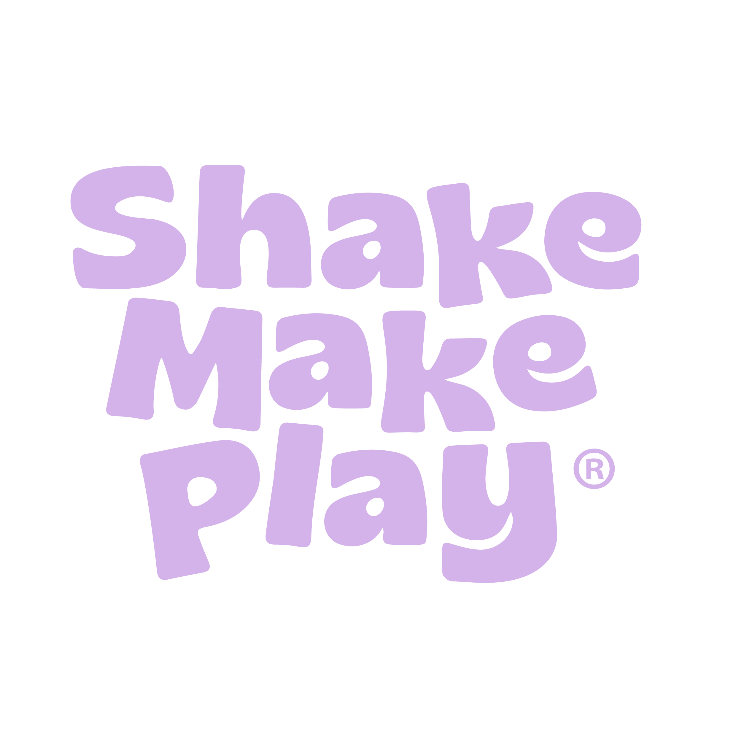Shake Make Play Lavender Logo