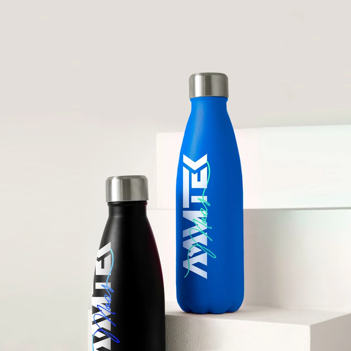 Aamtek merchandising drink bottles