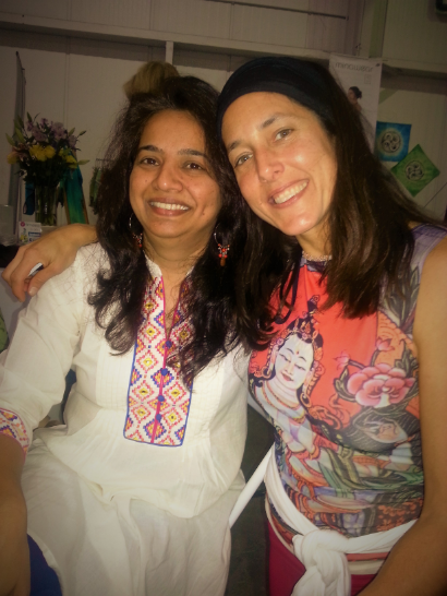  Simplicity with her Ayurveda Teacher Dr. Sunita Tarkunde of Houston Ayurveda Center