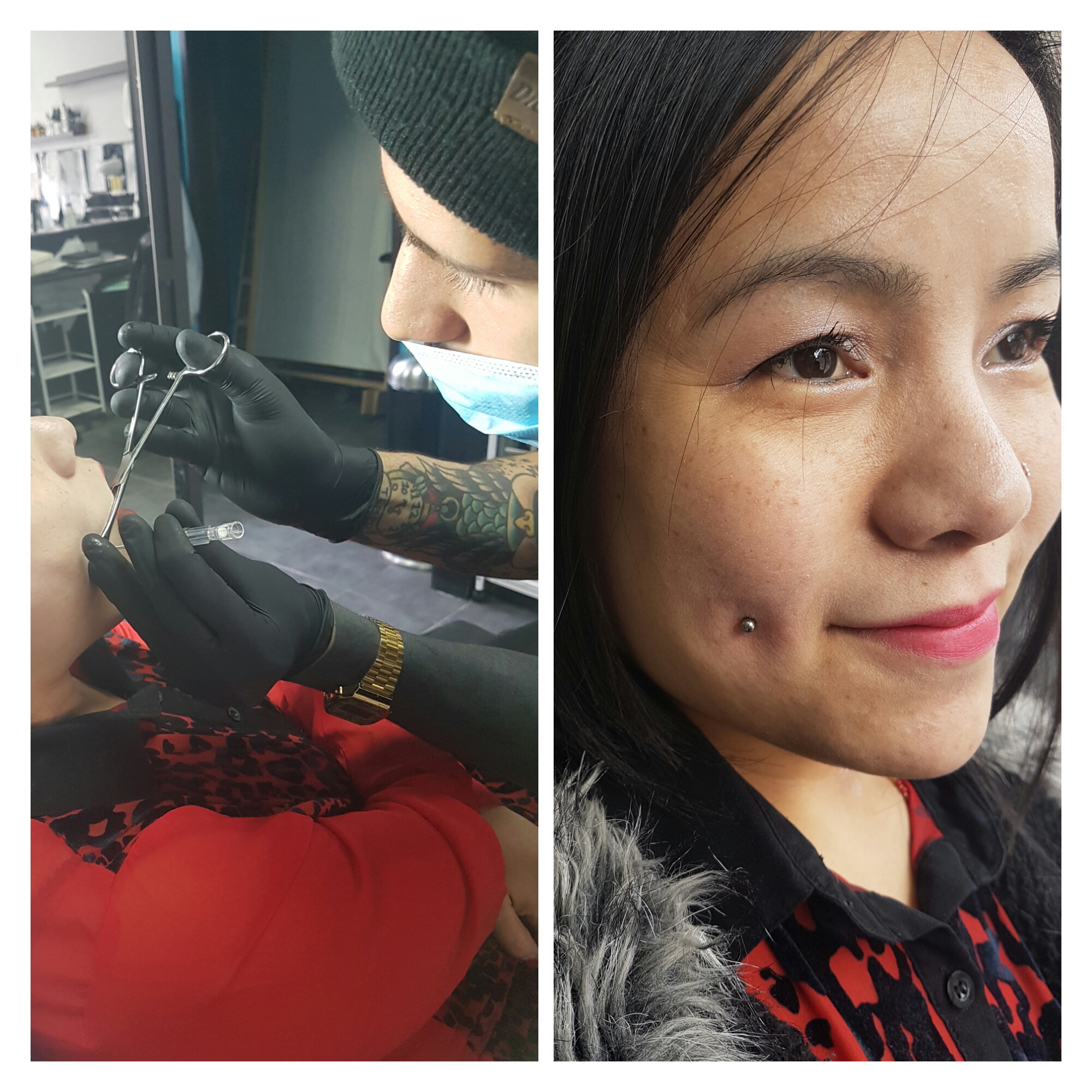 Cheek Piercing Morden