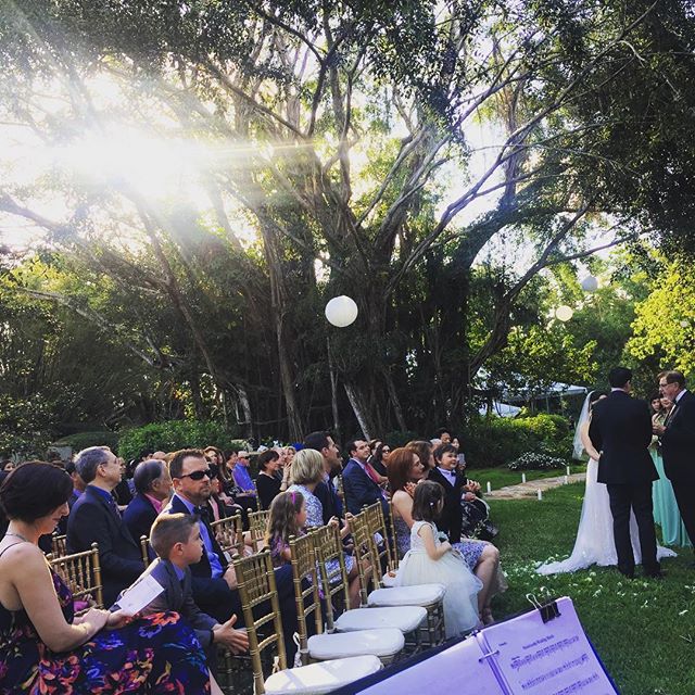 Today&rsquo;s wedding ceremony at Southwest Ranches! Zito-Lee wedding. #stringduo #miami #libermusicevents #livemusic #weddingwire #music #ceremony #vendors #weddingceremony #weddings #southbeach #miamibeach #florida #perfectwedding #booking #entrete