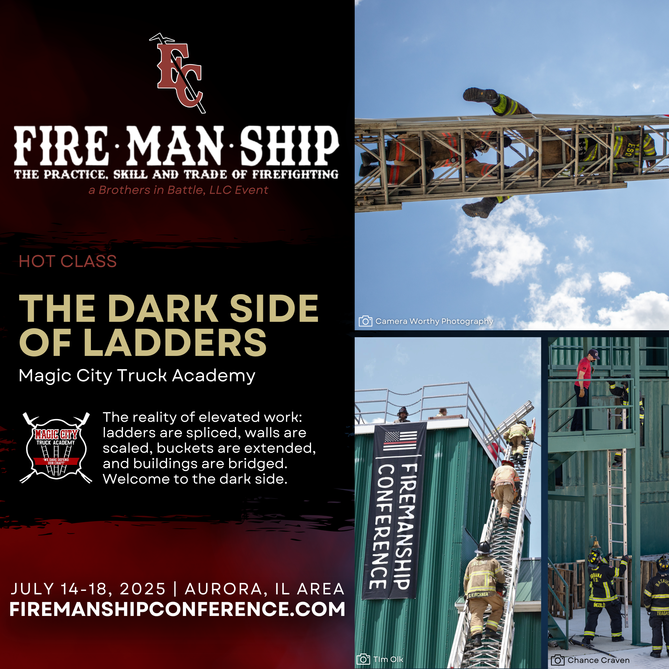 Fireman Ladder Racing The Dark Side of Ladders — Firemanship