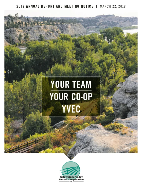 Yellowstone Valley Electric Cooperative 2017 Annual Report and Meeting Notice