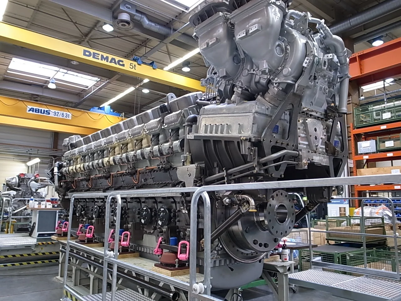 MTU series 8000 Germany assemble Plant Friedrichshafen