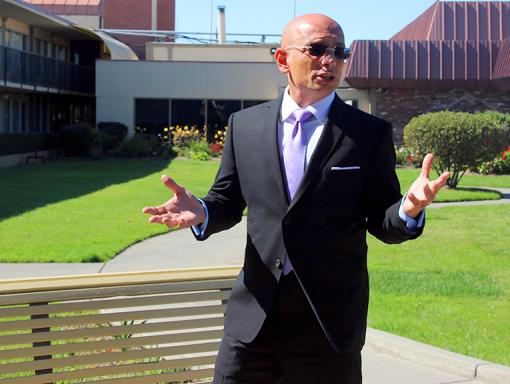 Photo taken from The Travel Channel of host Anthony Melchiorri.