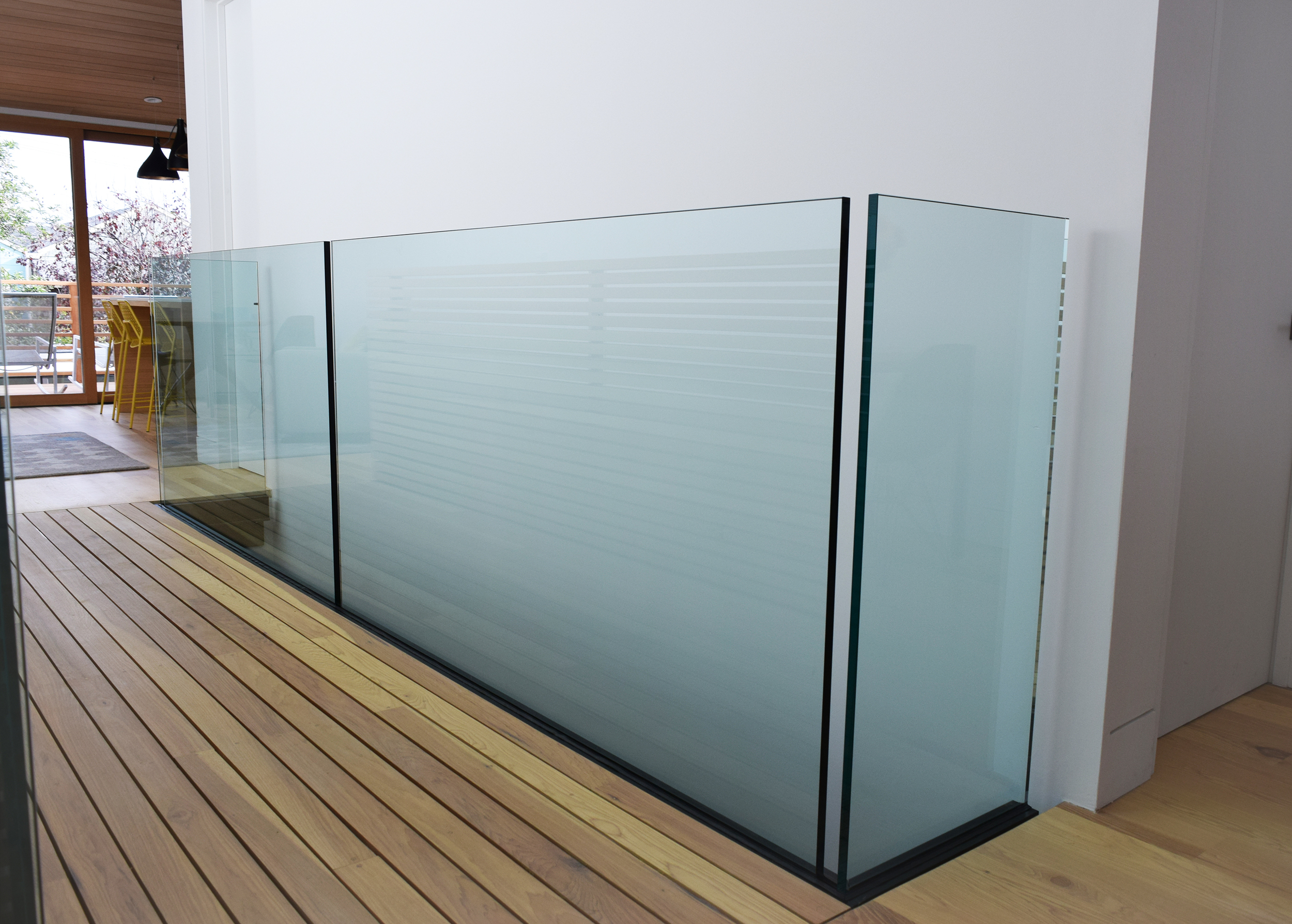 Interior Glass Railng