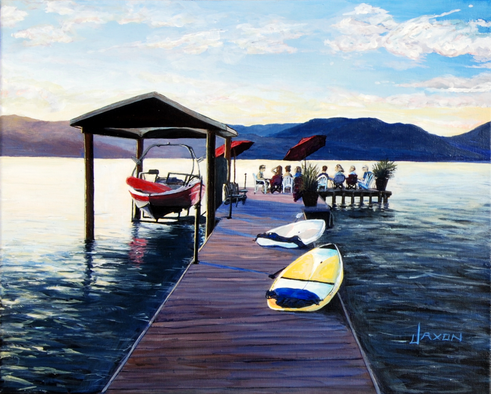 Summer Night On the Dock