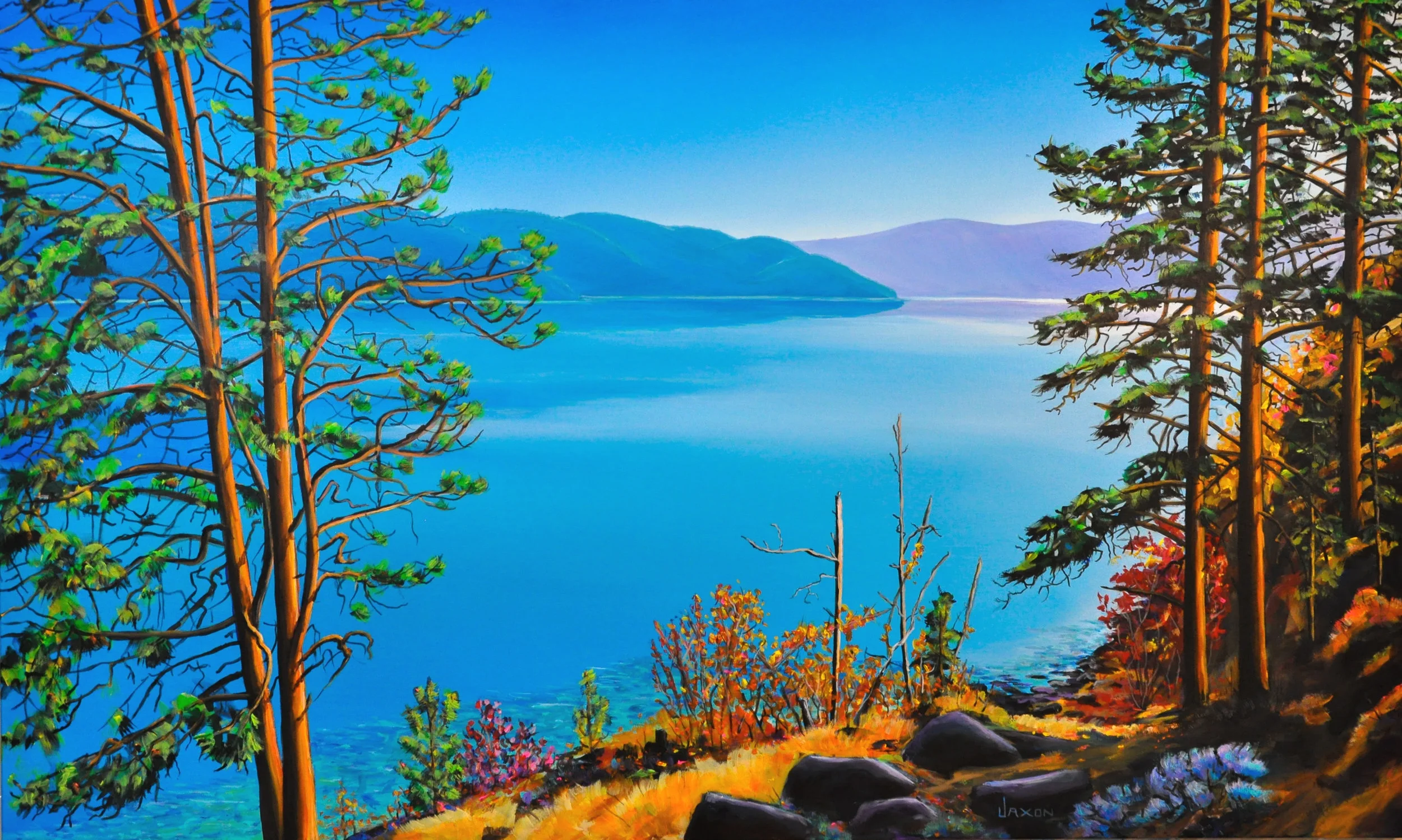 Autumn Azure, Kalamalka Lake