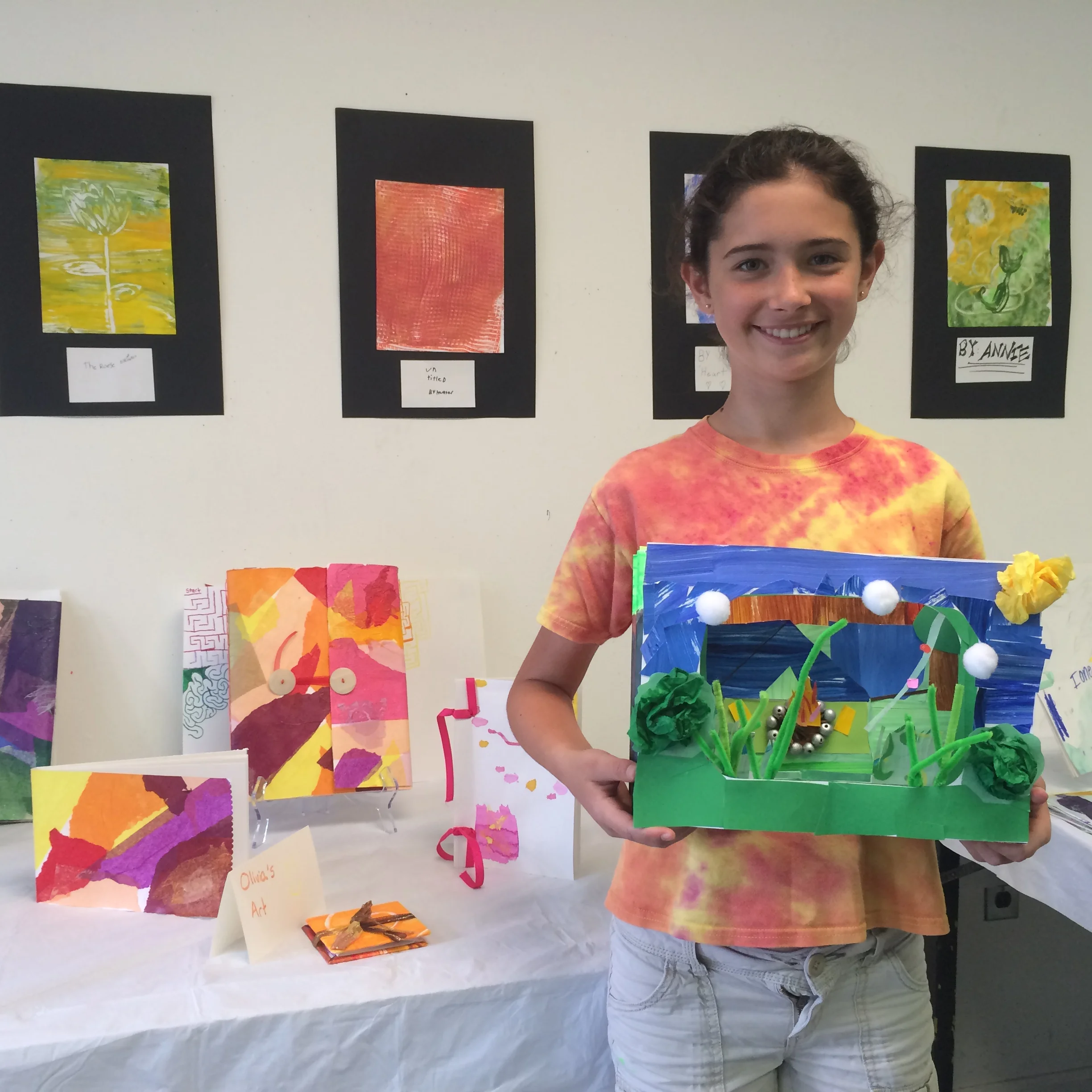 Mixed Media Madness/Bookmaking 5-day Summer Camp