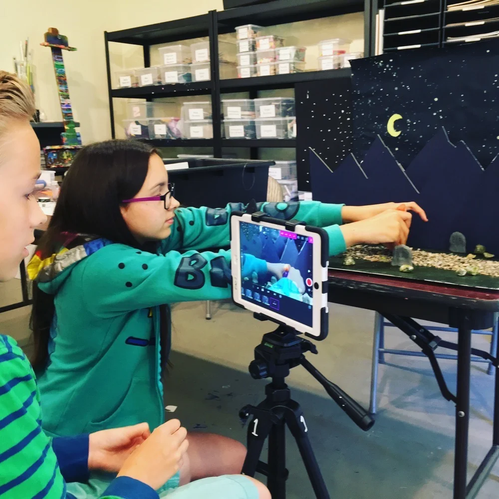 iPad Stop Motion Animation I 5-day summer camp @ Davis Studio