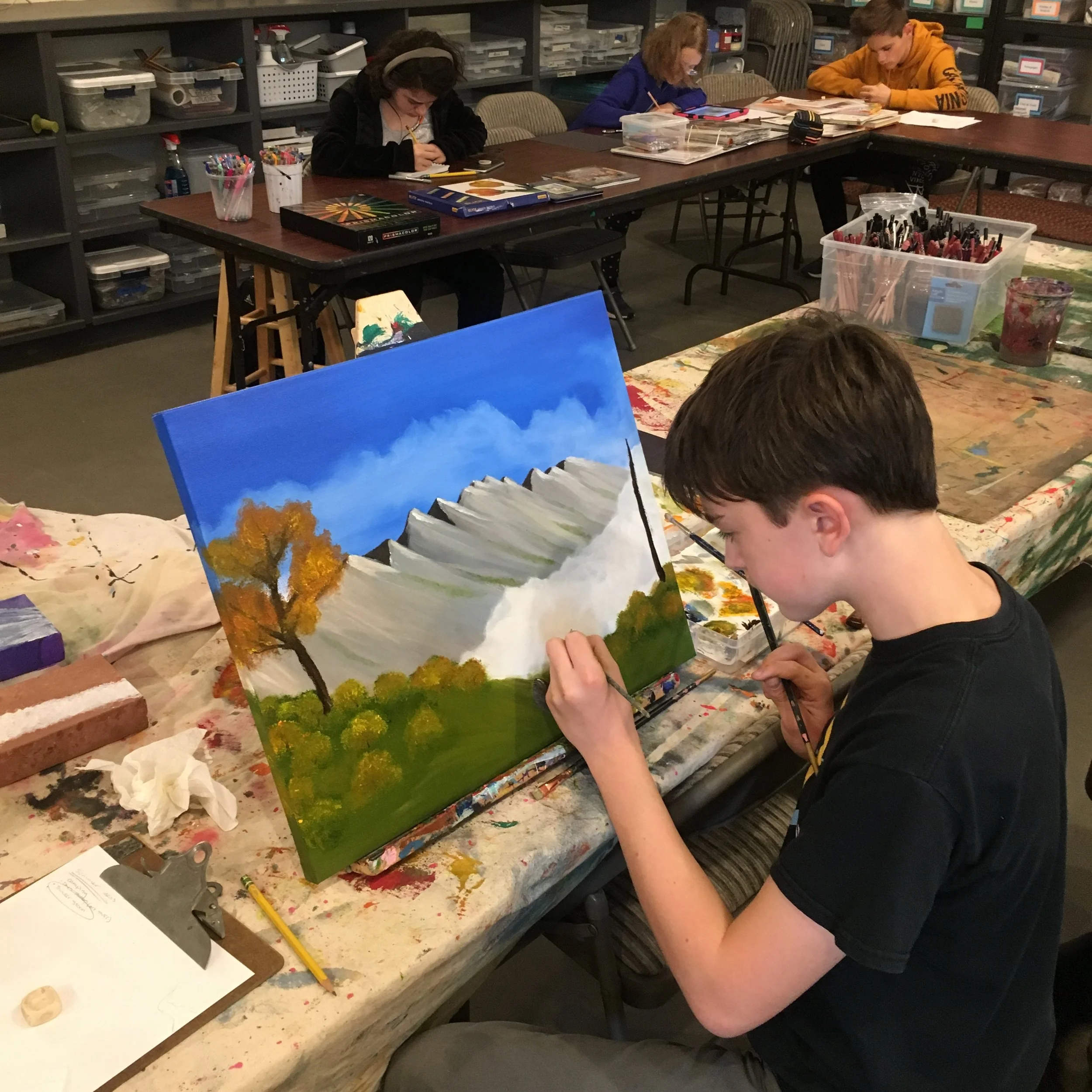 Time Travel Through Art at Davis Studio