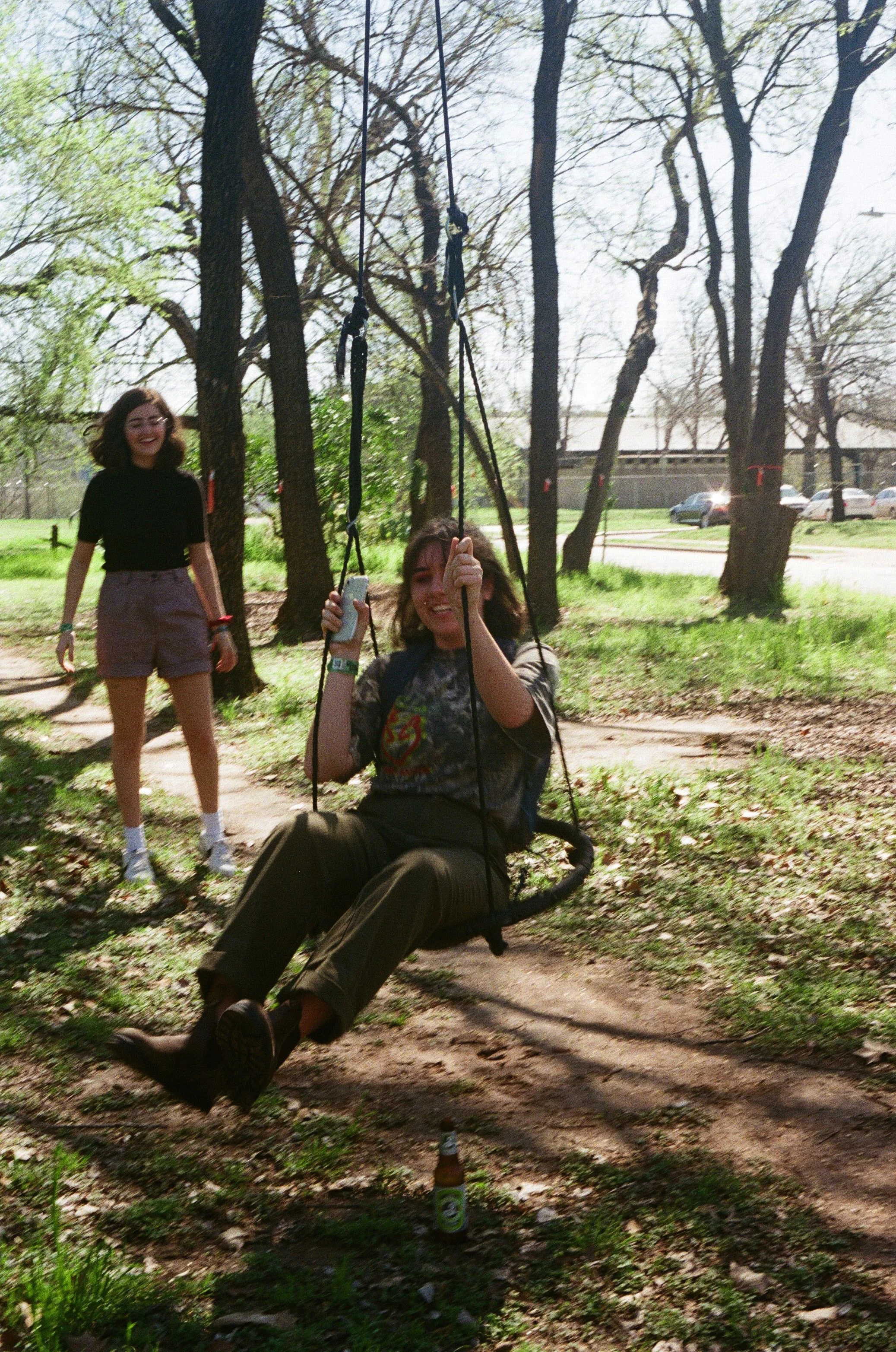 Maggie and Grace after the Paste Magazine Session, SXSW 2019