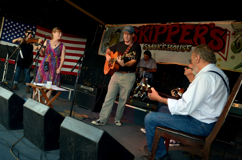 The Joe Milligan Project at WMNF Americana Fest June 18, 2016. Photo credit: John Mazzello.