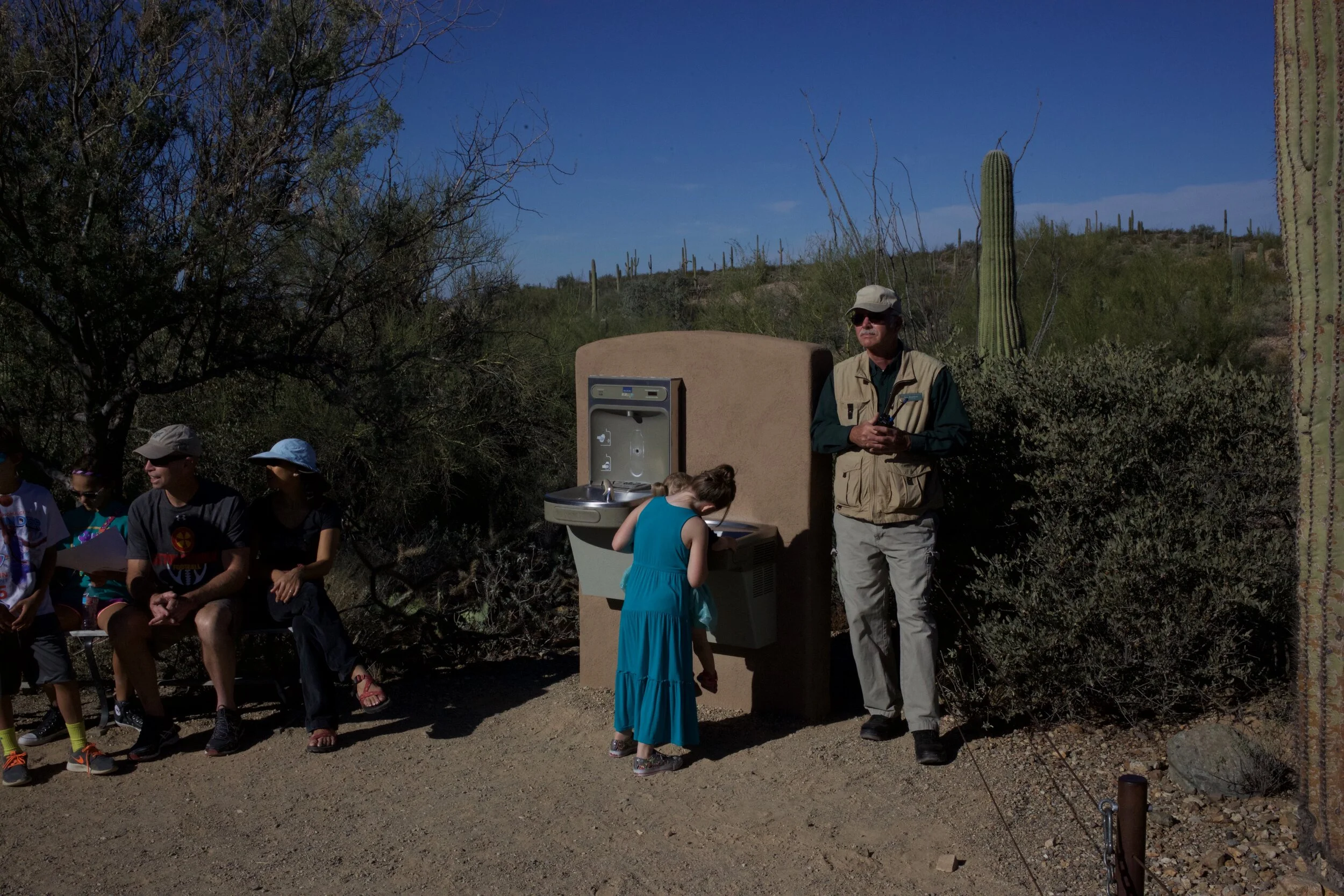 Blue Dress , Arizona-Sonora Desert Museum, Tucson, AZ. 2016