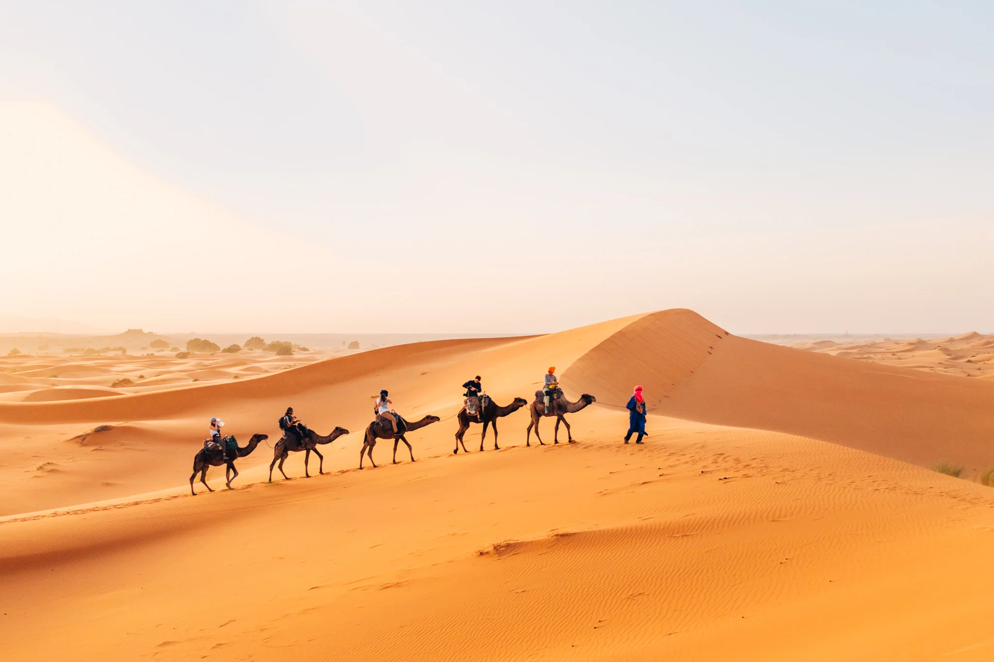 Expedición a la gran duna de Erg Chebbi | Foto: Adrián Cano