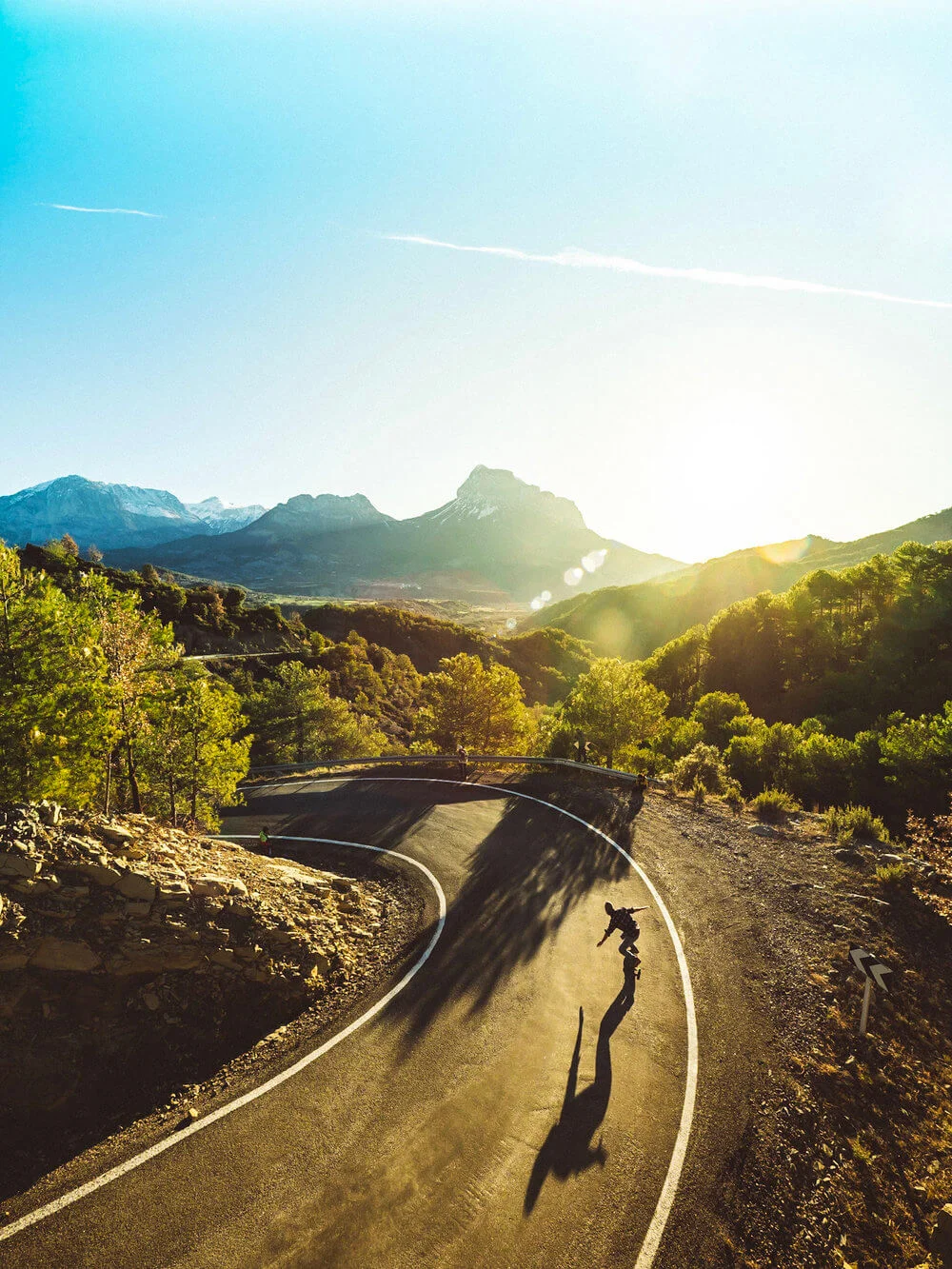 Carretera y montaña en el Monte Perdido | Foto: Álvaro Sanz