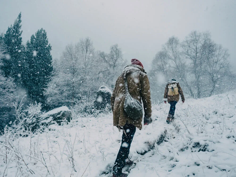 Excursión por la nieve en los Pirineos | Foto: Álvaro Sanz