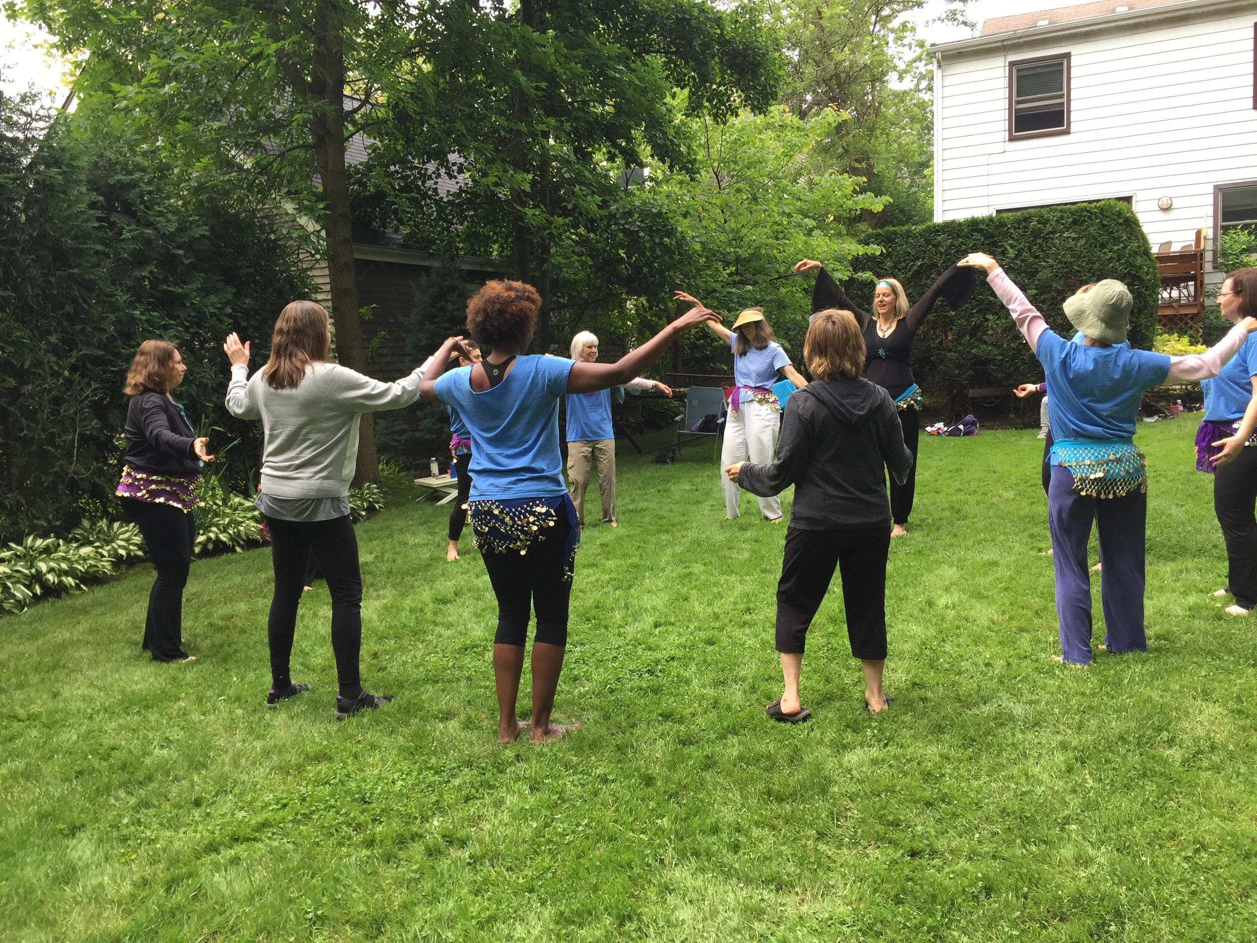 Belly Dancing with Debbie K. 6/15