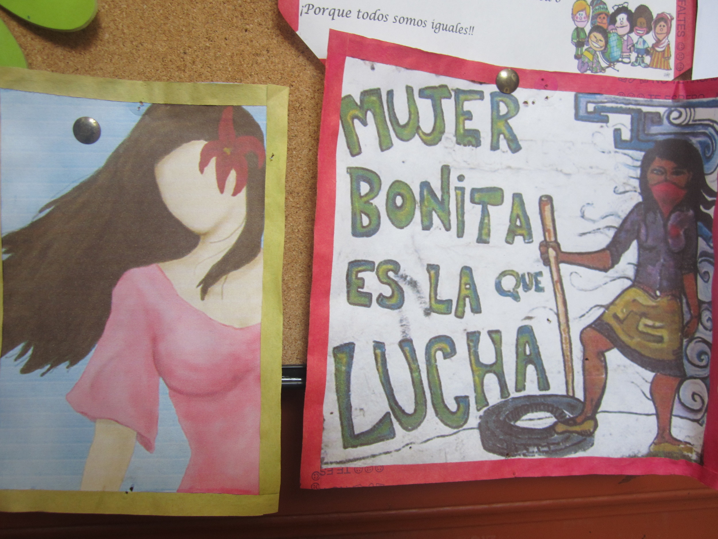 Mujer bonita es la que lucha!