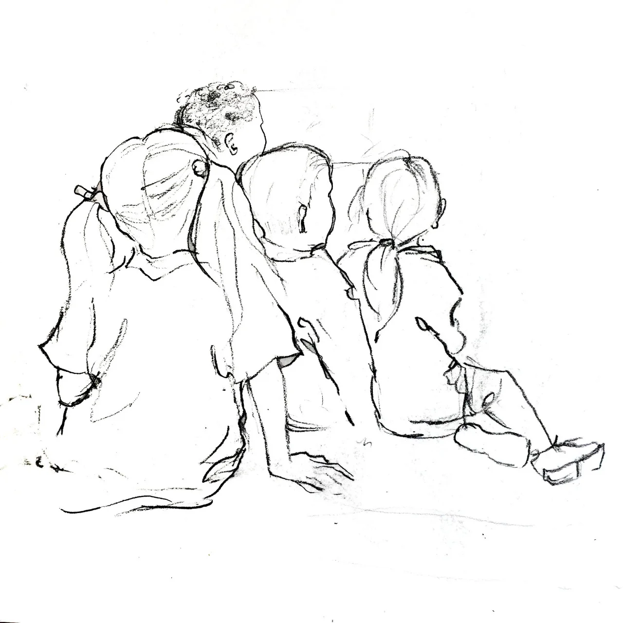 Drawings Of Children Lisa Maltby