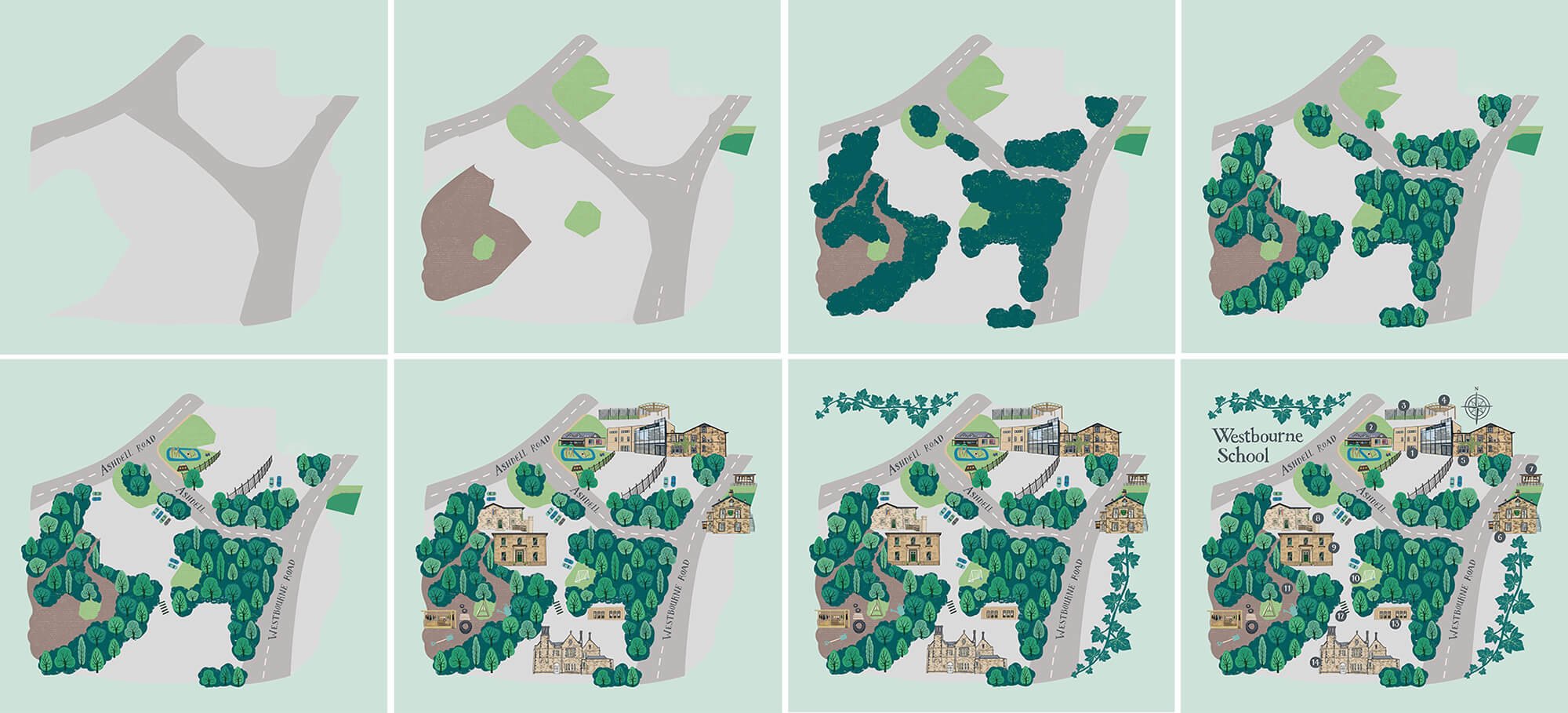 How to Work with an Illustrator for an Illustrated Map — Lisa Maltby ...