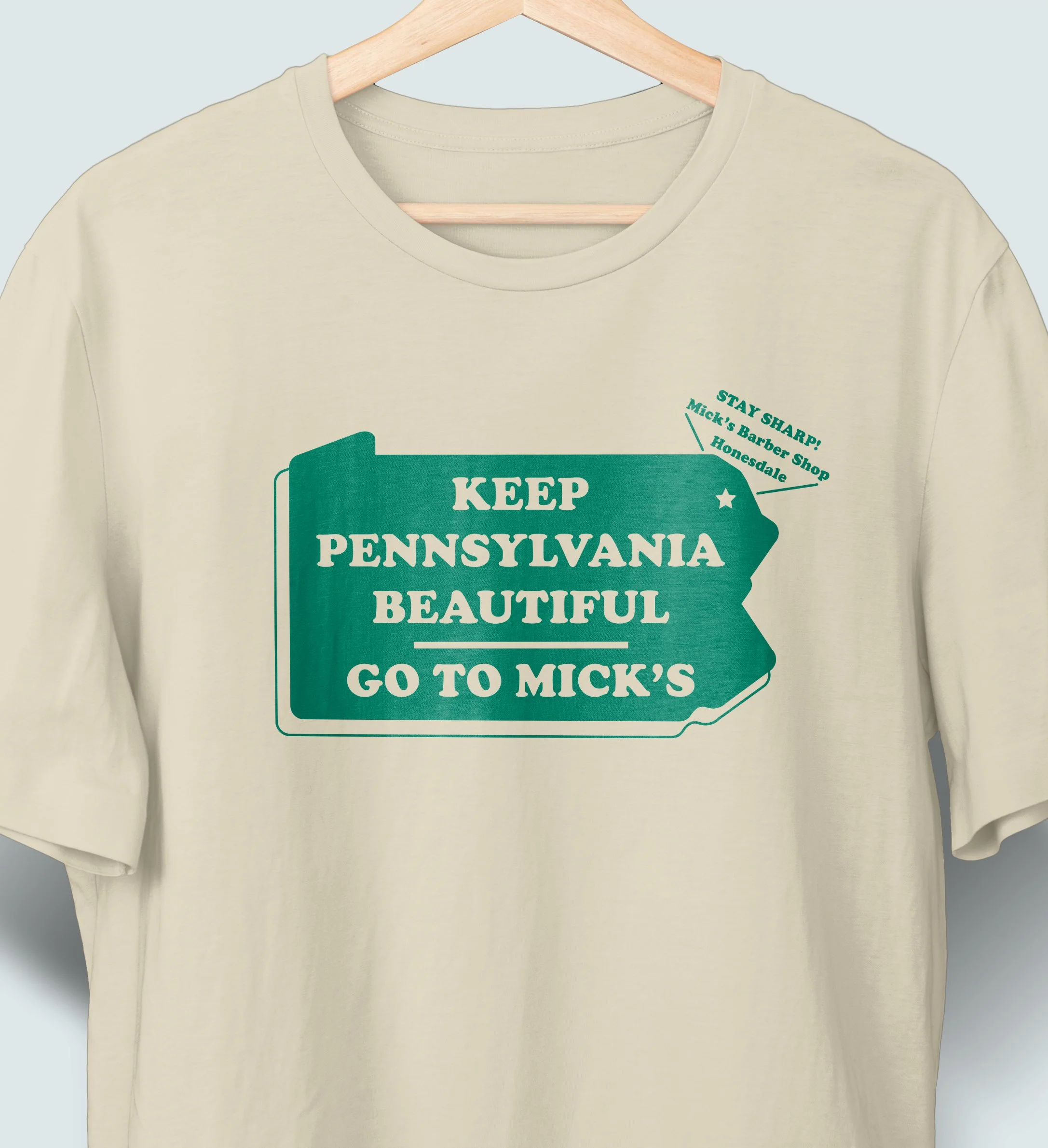 Mick's Keep PA Beautiful Tee